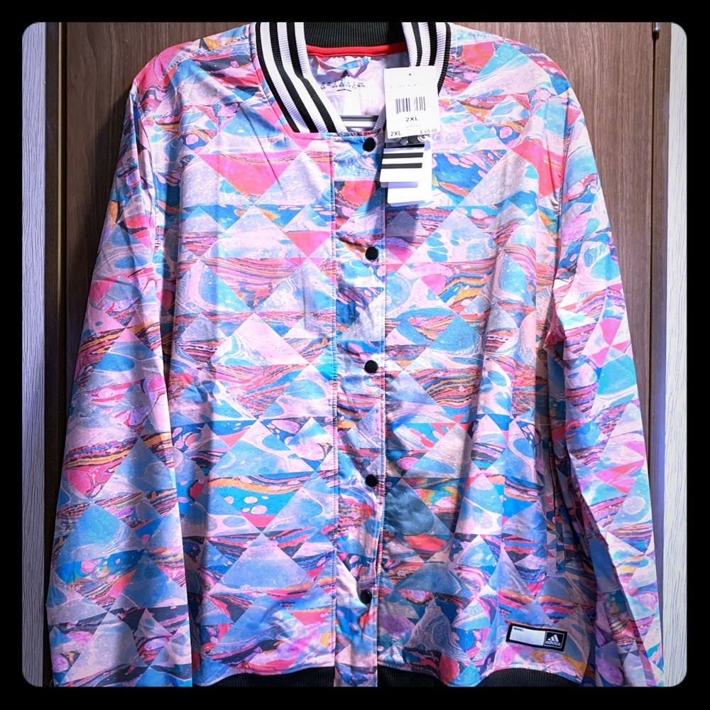 Adidas Plus Size Track Jacket